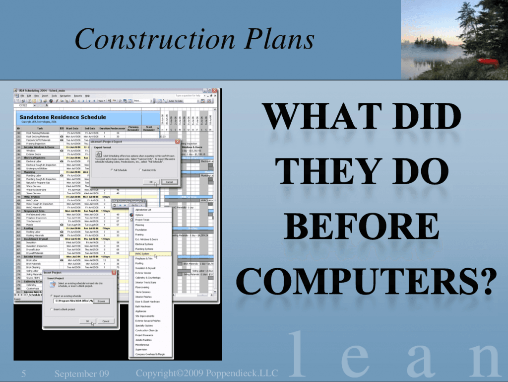 Construction Plans