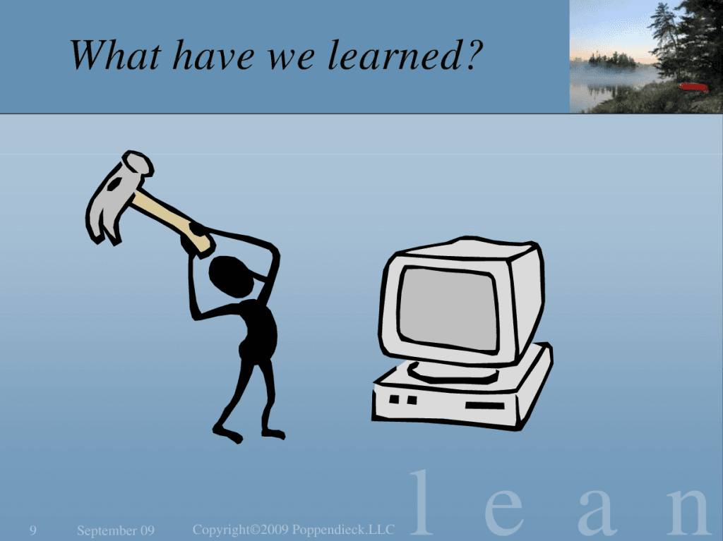 What have we learned?
