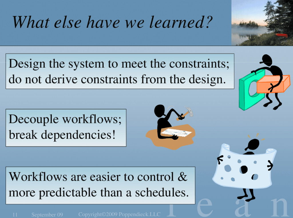 What else have we learned?
