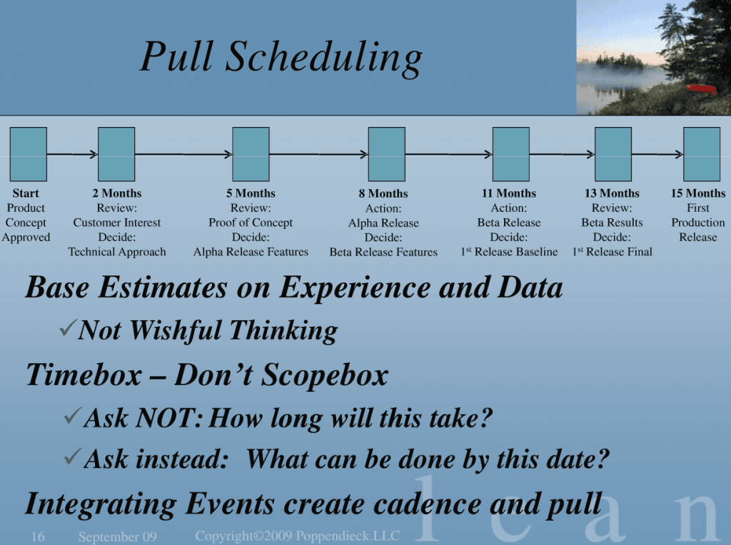 Pull Scheduling
