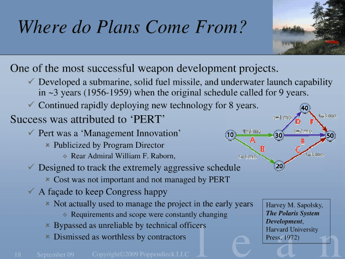 Where do Plans Come From?
