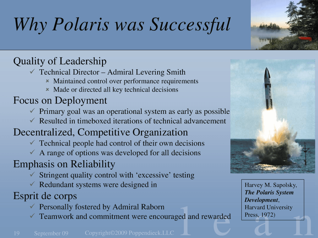Why Polaris was Successful