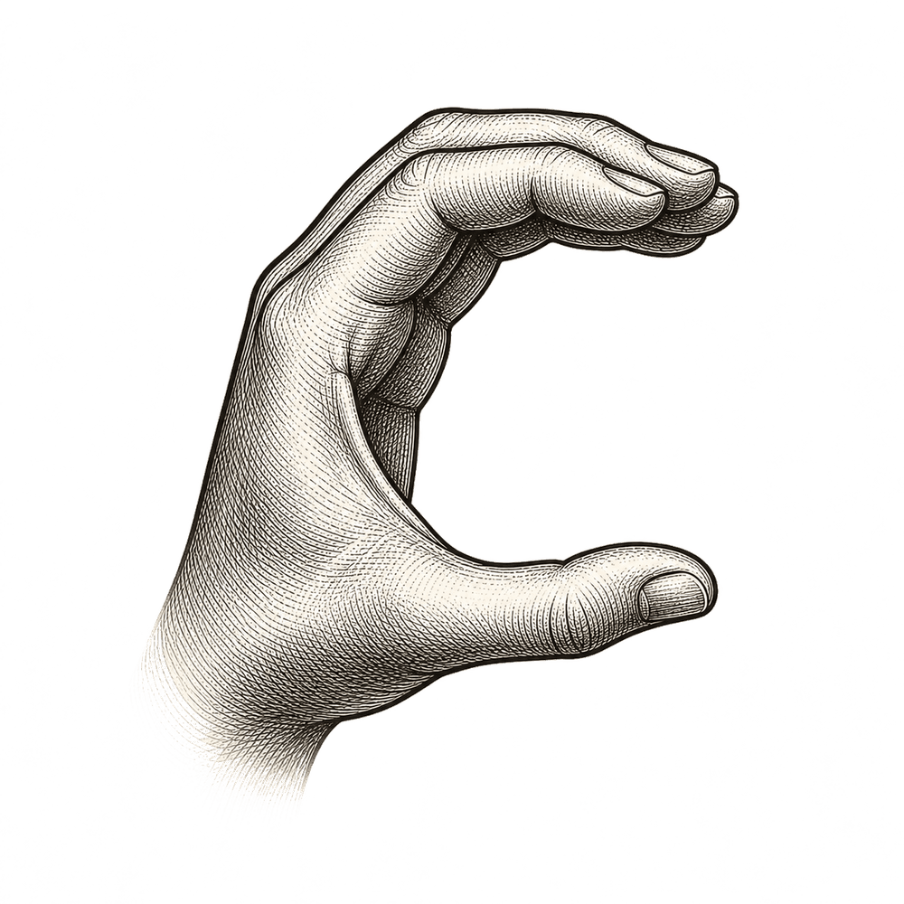 The “C” to request a clarification with a question or comment